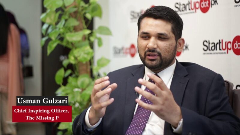 StartUpdotpk Talk Series| Usman Gulzari| Challenges of acquiring seed money
