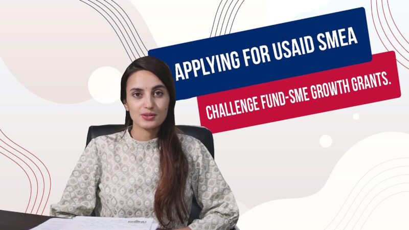 How to apply for the USAID SMEA Grant! | Pakistan